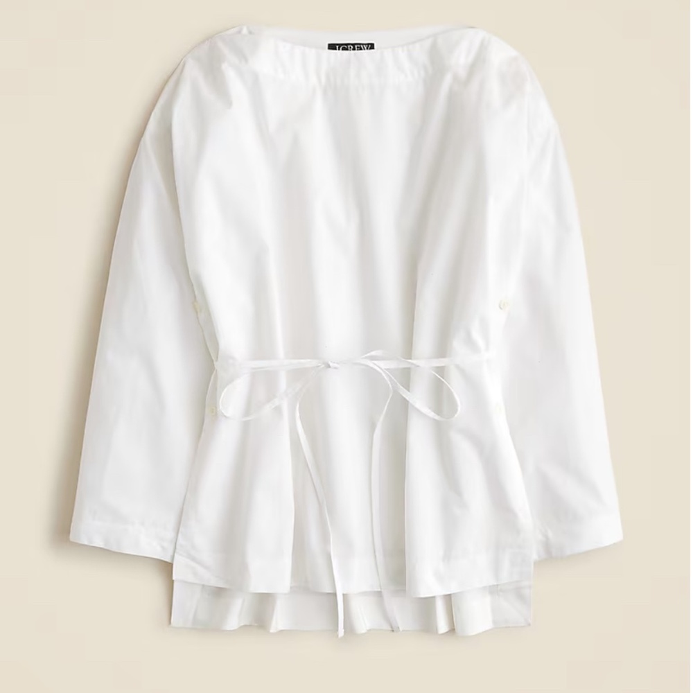J CREW Ciel top in cotton poplin size 2x